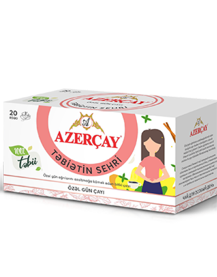 Özəl Gün Çayı buket çay qutusu