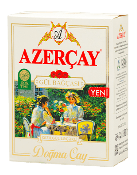 Azərçay Gül Bağçası qara çay paketi