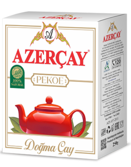 Azərçay Pekoe qara çay paketi